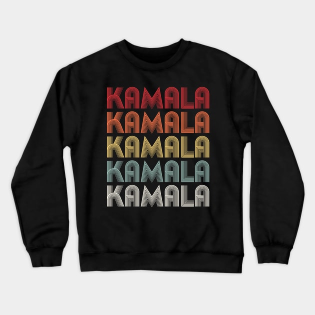 Kamala Name Crewneck Sweatshirt by Saulene